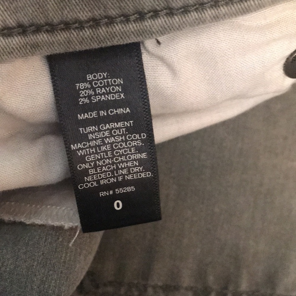 Express olive green moto jeans - Picture 4 of 5